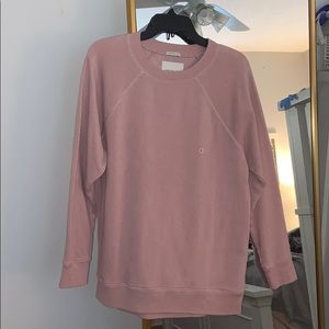 pink sweatshirt from AE